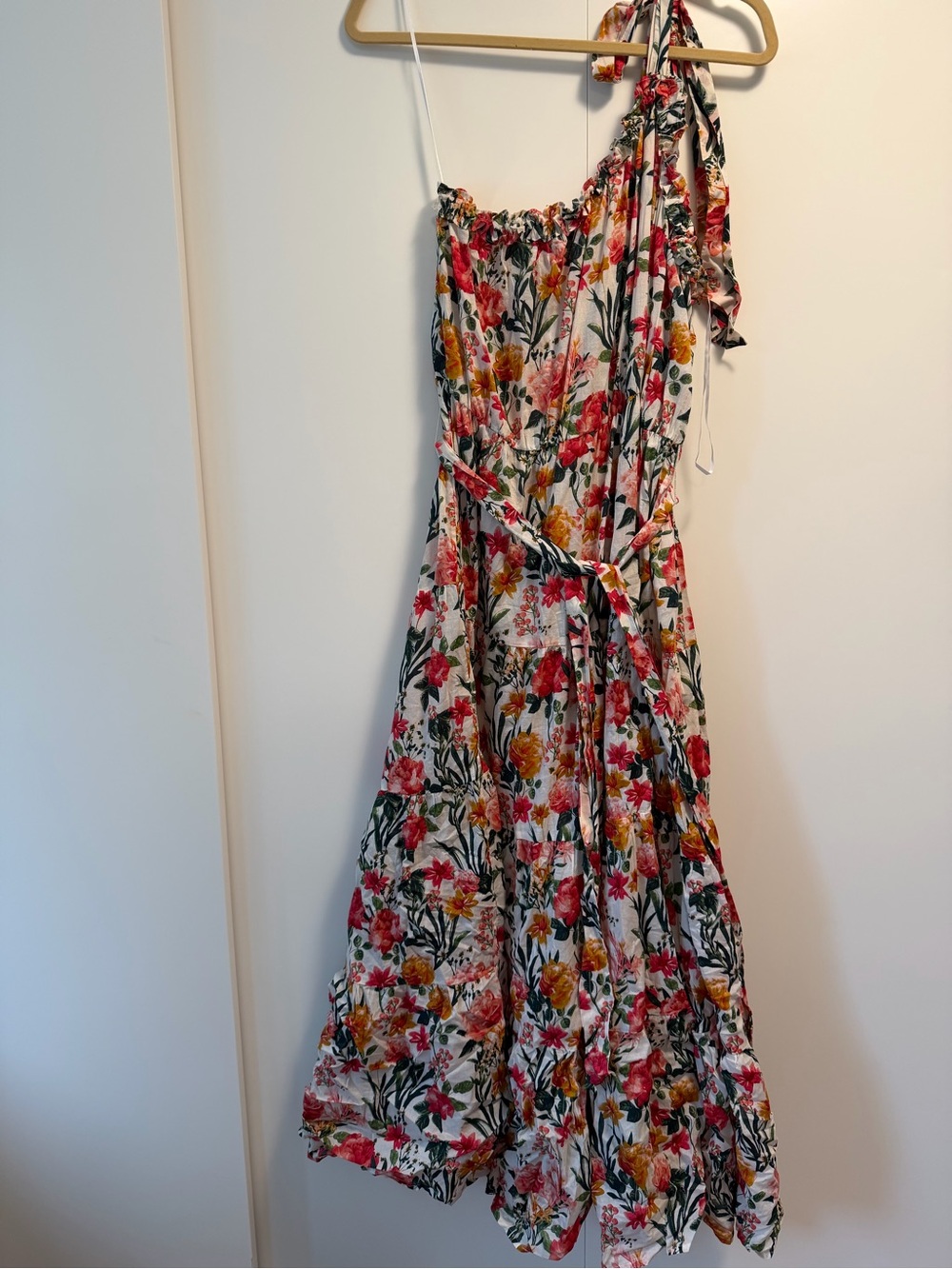 J. Crew one shoulder dress